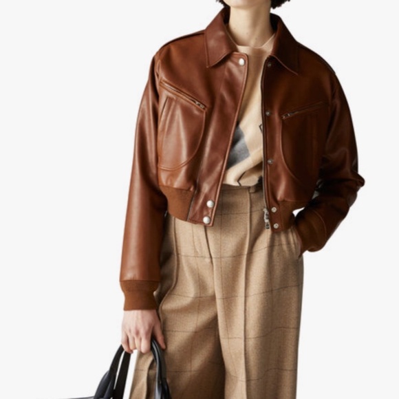 Loro Piana Roldan Soft Calf Leather Bomber Jacket - Picture 3 of 16